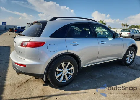 2007 Infiniti Fx35 z USA, uszkodzony, nr VIN JNRAS08W27X208647